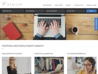 Desktop screenshot for atriumstaff.com