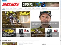 Desktop screenshot for dirtbikemagazine.com