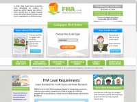 Desktop screenshot for fha.com