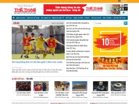 Desktop screenshot for thethaovietnam.vn