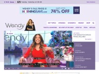 Desktop screenshot for wendyshow.com