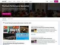 Desktop screenshot for tutor2u.net