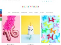 Desktop screenshot for prettymyparty.com