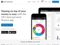 Desktop screenshot for moneydashboard.com