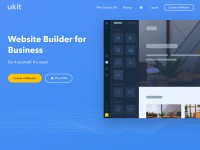 Desktop screenshot for ukit.com