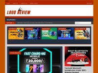 Desktop screenshot for loudreview.in