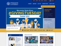 Desktop screenshot for worcester.edu