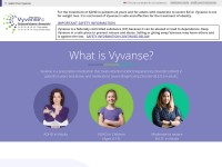 Desktop screenshot for vyvanse.com