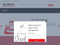 Desktop screenshot for enroutech.com