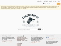 Desktop screenshot for cardhoarder.com