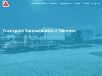 Desktop screenshot for transport.samochodow.com.pl