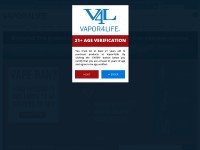 Desktop screenshot for vapor4life.com