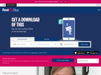 Desktop screenshot for firstgroup.com