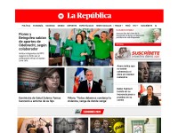 Desktop screenshot for larepublica.pe