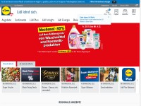 Desktop screenshot for lidl.at