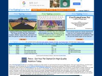 Desktop screenshot for freetypinggame.net