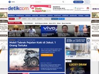 Desktop screenshot for detik.com