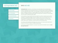 Desktop screenshot for getenjoyment.net