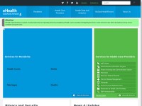 Desktop screenshot for ehealthsask.ca