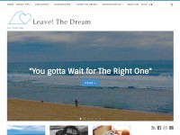 Desktop screenshot for leavethedream.com