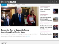 Desktop screenshot for dailysignal.com