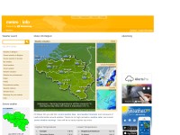 Desktop screenshot for meteo-info.be