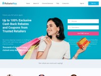 Desktop screenshot for rebatekey.com