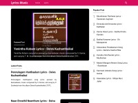 Desktop screenshot for lyrics-musiz.blogspot.com