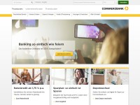 Desktop screenshot for commerzbank.de