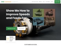 Desktop screenshot for cnccookbook.com