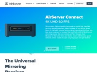 Desktop screenshot for airserver.com