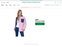 Desktop screenshot for benetton.com