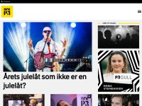 Desktop screenshot for p3.no