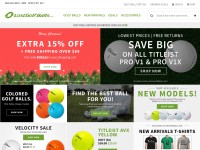 Desktop screenshot for lostgolfballs.com