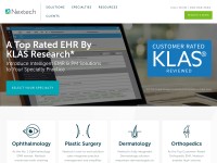 Desktop screenshot for nextech.com