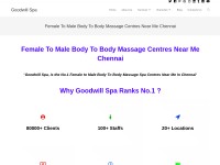 Desktop screenshot for bodymassageinchennai.in