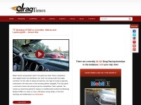 Desktop screenshot for dragtimes.com