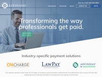 Desktop screenshot for affinipay.com