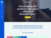 Desktop screenshot for deepmind.com