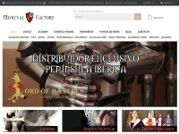 Desktop screenshot for medievalfactory.com