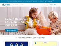 Desktop screenshot for learnwithhomer.com