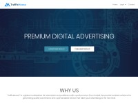 Desktop screenshot for trafficmoose.com