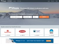 Desktop screenshot for liftopia.com