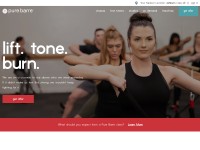 Desktop screenshot for purebarre.com