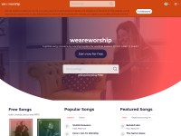 Desktop screenshot for weareworship.com