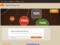 Desktop screenshot for internetslang.com