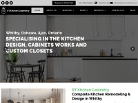 Desktop screenshot for rtkitchencabinetry.ca