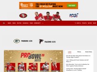 Desktop screenshot for sf49ers.com