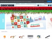 Desktop screenshot for muziker.cz