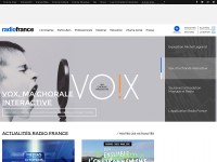 Desktop screenshot for radiofrance.fr